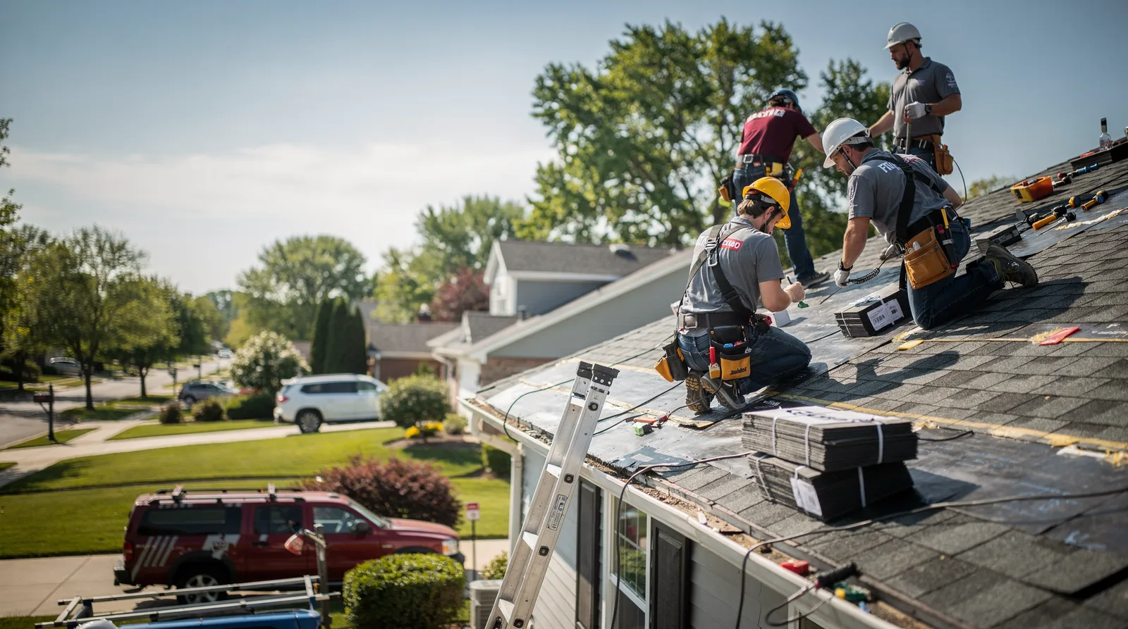 Roof Repair in Fenton, IL around you